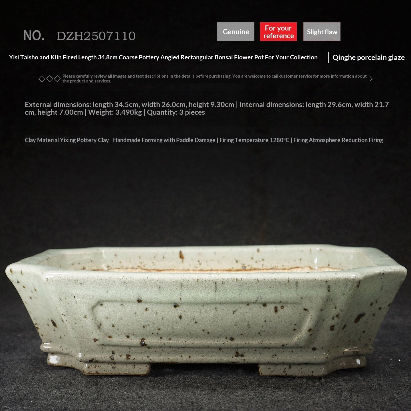 Perforated Bonsai Pots For Pine Cypress And Miscellaneous Trees