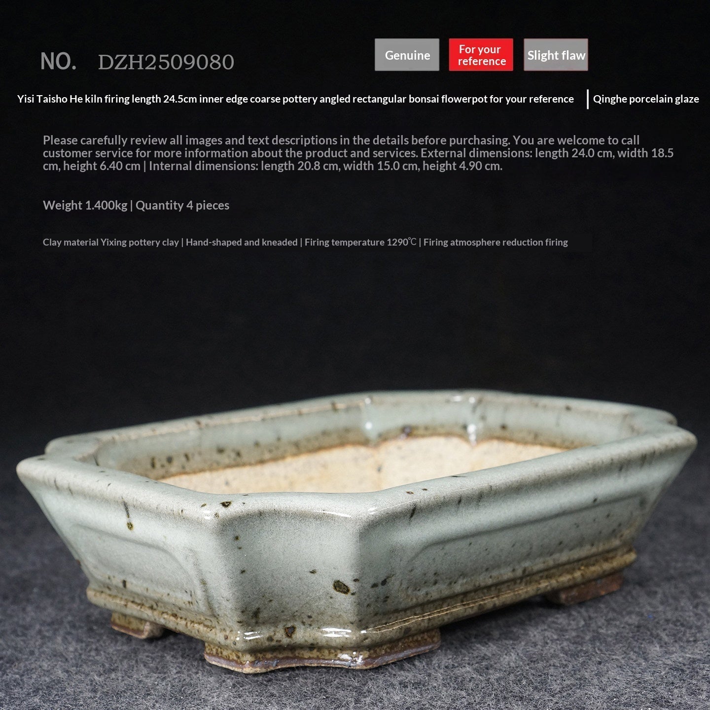 Perforated Bonsai Pots For Pine Cypress And Miscellaneous Trees